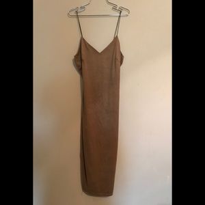 Tan Dress